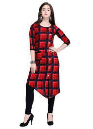 Black And Smart Dress Amazon Shopping Queen Women S Rayon Straight Kurti Amazon In Clothing Accessories Salwarsuit Wom Yeezy Fashion Women Smart Looking Dress Types Of Fashion Styles