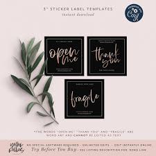 Feel free to use these following examples to create your own thank you for purchasing template for whatever purposes you thank you for your ongoing support template Customize Print Your Own Stickers Instant Download Corjl