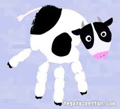 手作り年賀状 牛 保育園 の検索結果 yahoo 検索 画像 牛のアート 手形アート 牛