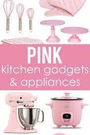 Anything to do with the kitchen in pink. Pink Kitchen Gadgets Appliances How To Nest For Less Pink Kitchen Appliances Pink Kitchen Pink Kitchen Decor