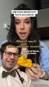 Food sensitivity testing is a scam Thank you to @Marianna Moore for  breaking this down so well! @Marianna Moore #food #allergies #sensitivity  #testing #tiktokdoc #learnontiktok