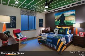 Model Home Gallery David Weekley Homes Football Bedroom Boys Room Decor Teenage Boy Room