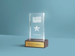 Download Glass Trophy Psd Mockup Best Free Mockups