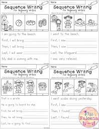 Writing Lesson Plans Kindergarten In 2020 Sequencing Worksheets Sequence Writing Story Sequencing Worksheets