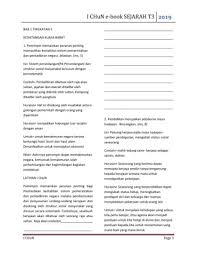 I Chun E Book Sejarah T3 Pages 1 32 Text Version Anyflip