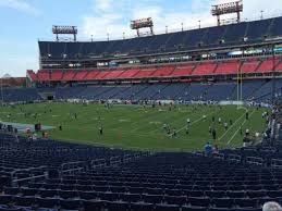 Nissan Stadium Section 130 Home Of Tennessee Titans Tsu