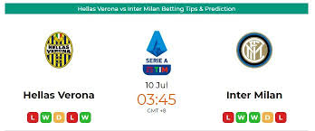 Inter played against hellas verona in 2 matches this season. Hellas Verona Vs Inter Milan Betting Tips Prediction Inter Milan Milan Football Predictions