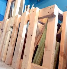 Here is how to overhead lumber rack this overhead lumber rack keeps wood stored neatly and out of the way lumber jill with drill yard art woodworking pattern show your inner diy super powers with this. Scrap Wood Storage Bin Organize Your Wood Scraps With These Garage Ideas