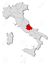 Facebook per rimanere sempre aggiornato! Vettoriale Mappa Politica D Italia Con Varie Regioni In Cui E Evidenziato Abruzzo Image 11346293