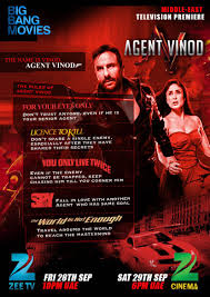 Agent Vinod On Zee Cinema Starring Saif Ali Khan And Kareena Kapoor Movies Cinema Saif Ali Khan