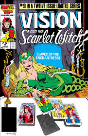 Want to discover art related to wanda_maximoff? Vision And The Scarlet Witch Vol 2 9 Marvel Database Fandom