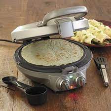 Cuisinart International Chef Crepe Pizzelle Pancake Plus Cpp 200 Chefscatalog Com International Chef How To Make Breakfast Homemade Waffles