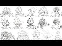 draw dragon ball anime characters speed sketch رسم شخصيات انمى دراغون بول رسم غوكو فيجيتا بيروس youtube in 2021 drawing tutorial drawings art