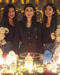 She has two sisters sarah khan and aisha zafar khan and one brother. Actress Sarah Khan Celebrated Birthday With Her Sisters Noor Khan And Ayesha Khan Reviewit Pk