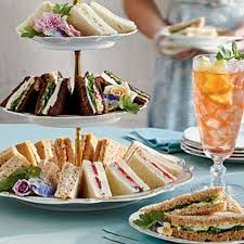 Ham Salad Tea Sandwiches Recipe Yummly Recipe Tea Sandwiches Recipes Tea Party Food Party Sandwiches