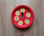 Zegar emocji - praca plastyczna z wykorzystaniem talerzyka ...