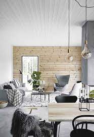 An Eco Friendly Modern Cabin House With Nordic Style Living Room Scandinavian Nordic Living Room Nordic Style Living Room