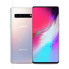 Samsung Galaxy S10 5G in Silber mit ...