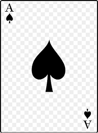 How many spades are in a deck of 52 cards? Ace Of Spades Png Images Pngwing