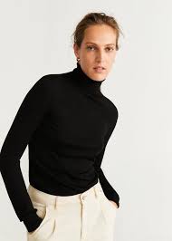 Dernières tendances en cardigans et pullovers pour femme. Pull Over A Col Roule Femme Mango France From Mango On 21 Buttons