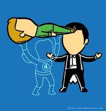 Invisible Woman S Part Time Job Would Be At A Magic Show If Superheroes Had Part Time Jobs Graphic Design Projec Funny Illustration Jobs In Art Part Time Jobs