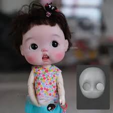 Large Head Craniotomy Mold Can Change Eye Distance Goggles Suitable for A  Variety of Styles DIY Clay Doll Making Auxiliary Tool