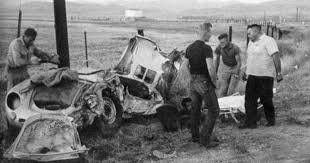 30, 1955, dean was killed at the age of 24 while driving his 1955 porsche 550 spyder, coined the little bastard, to a racing event in salinas, california. Haunting Photographs From James Dean S Fatal Car Wreck In 1955 Vintage Everyday