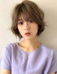 大人かわいいひし形ショートボブパーマ sh 140 ヘアカタログ 髪型 ヘアスタイル afloat アフロート 表参道 銀座 名古屋の美容室 美容院 ボブパーマ パーマ ショートボブ ショートボブ