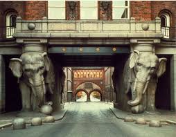Entry To The Carlsberg Beer Factory In Copenhagen Denmark Denmark Copenhagen Elephant
