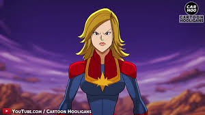 How captain marvel will defeat thanos in avengers 4 endgame 【marvel  superheroes parody】