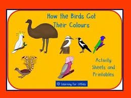 This Resource Is The Perfect K 2 Teaching Companion For The Aboriginal Dreamtime Story How The Birds Go Color Activities Activity Sheets Aboriginal Education