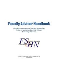 Succeed at english listening tests. Faculty Advisor Handbook Food Science And Human Nutrition