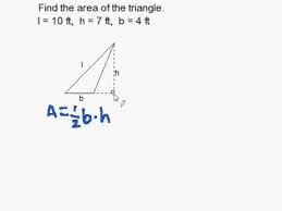 Heron's formula is one of the most elegant solutions to finding the area of a triangle that doesn't contain a. How To Find The Area Of A Triangle Youtube