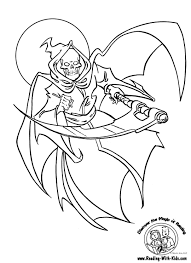 Select from 36755 printable crafts of cartoons, nature, animals, bible and many more. Grim Reaper Coloring Page Skull Coloring Pages Halloween Coloring Pages Dark Souls Wallpaper
