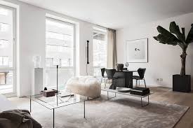 This Dreamy Apartment In Stockholm By Swedish Company Oscar Properties Was Styled Scandinavian Design Living Room Living Room Scandinavian Living Room Designs