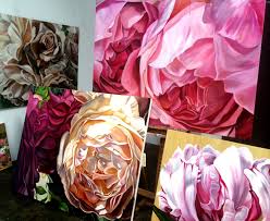 Pin By Chen Sarah On Jacquelinecoates Floral Painting Flower Painting Painting