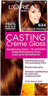 L Oreal Paris Casting Creme Gloss 634 Chestnut Honey Ebay Fashion Loreal Loreal Casting Creme Gloss Loreal Paris