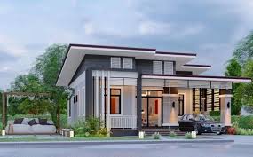 Cukup intip inspirasi terbaik yang estetis dan mudah ditiru berikut! Lingkar Warna 7 Desain Rumah Dengan Garasi Mobil Di Samping Rumah