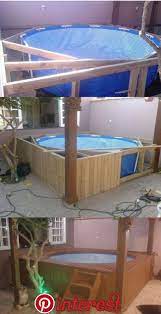 30 Most Inspiring Diy Pallet Swimming Pool Ideas The Latest Sunmmer Trend This Year Goes To Pallet Swimming Pool Diy Swimming Pool Pallet Pool Pool Hot Tub
