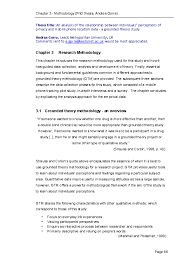 Additionally, it seeks to understand a given research problem or topic from the perspectives what can we learn from qualitative research? Pdf Chapter 3 Methodology Phd Thesis Andrea Gorra Chapter 3 Research Methodology Mas Idris Academia Edu