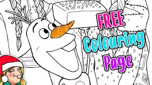 Maybe you would like to learn more about one of these? Olaf S Frozen Adventure Fan Art Free Colouring Page Arty Advent Day 5 Youtube