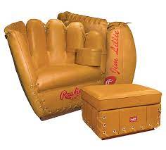 Shop wilson youth baseball gloves including tee ball gloves and youth utility gloves. Rawlings Leather Baseball Glove Chair