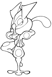 It is the final form of froakie. Printable Greninja Coloring Pages Anime Coloring Pages
