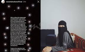 Get in touch with natasha hudson (@tasheyhudson) — 696 answers, 447 likes. Siapa Anda Untuk Menilai Pemakaian Yang Saya Pakai Natasha Hudson Dapat Kebenaran Suami Buka Purdah Hiburan Mstar