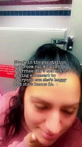Life is so colorful as her mother & we both sing while we poop  #gasstationstorytime #happyandyouknowit #singing #reba #momlife #fyp  #toddlersoftiktok