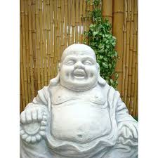 Sitzender Dicker Lachender Buddha Fur Den Garten