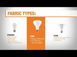 types of led lights the home depot