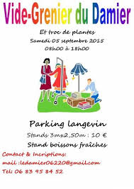 Vide Greniers Troc De Plantes De Vallauris 06220 Alpes Maritimes Provence Alpes Cote D Azur Du 05 Septembre 2015 Au 05 Vide Grenier S Amuser Affiche
