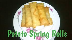 18 Potato Spring Rolls Ideas Spring Rolls Food Hub Pakora Recipes