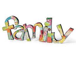 Word families are groups of words that share the same ending. Family Word Clipart Clipartfest Family Wall Art Family Wall Family Clipart